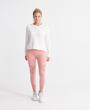 Superdry Studio Leggings Női Sportruházat Rózsaszín | NVQWY6108